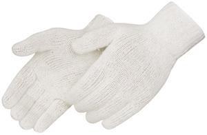 Untagged Regular Weight Natural String Knit Glove