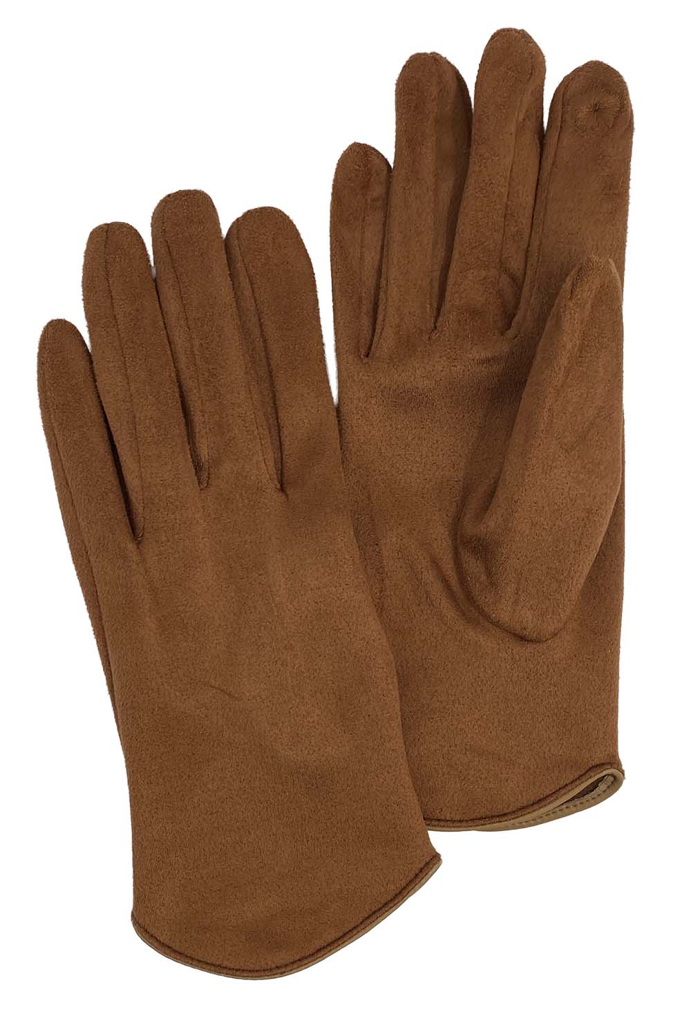 Maggie Faux Suede Touchscreen Gloves