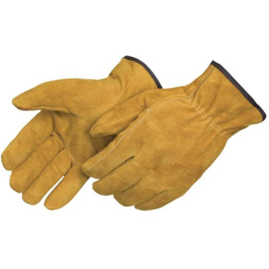 Tagged Split Leather Driver Glove