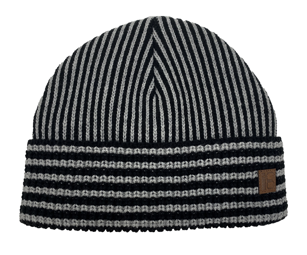 Echo Mini Stripe Knit Skull Cap