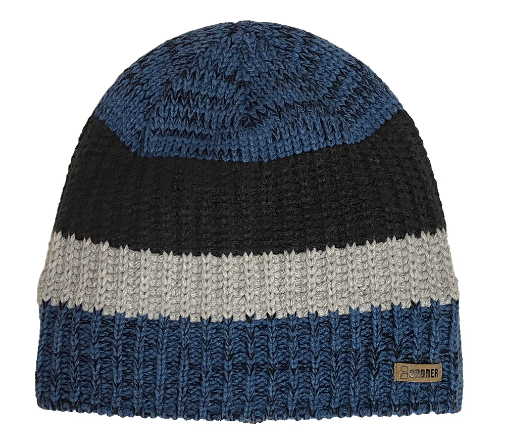 Tahoe Color Blocked Striped Beanie