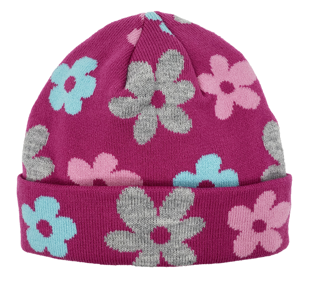 Frosted Fleur Kids Knit Cuff Cap