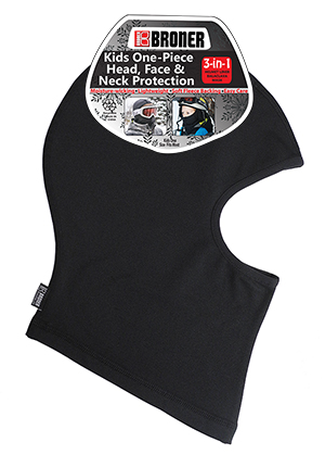 Kids Base Layer Poly/Spandex Facemask/Liner