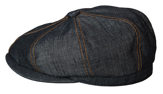 Denim 8 Quarter Cap