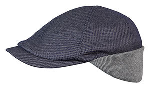 Murphy Denim Ivy Cap with Rib Knit Cuff