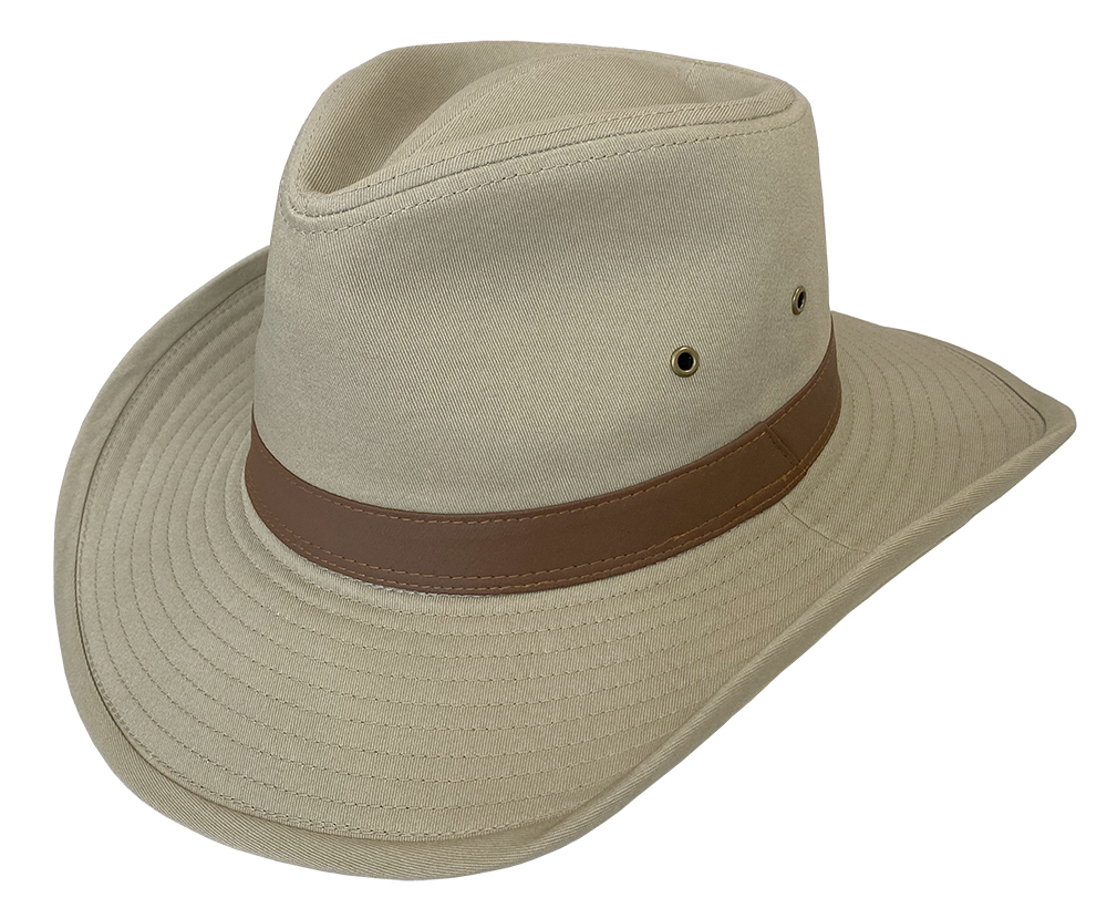 Big Bend Khaki Cotton Twill Outback