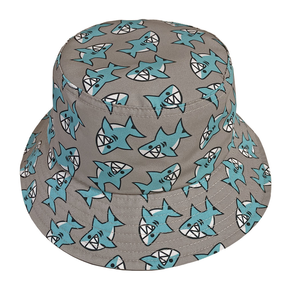 Summertime Print Kids Bucket Hat