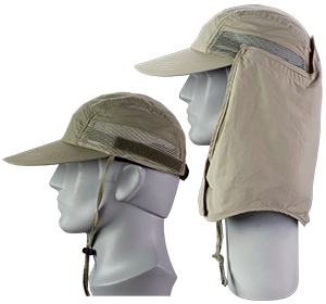 River's Edge Supplex® Cap with Detachable Neck Flap