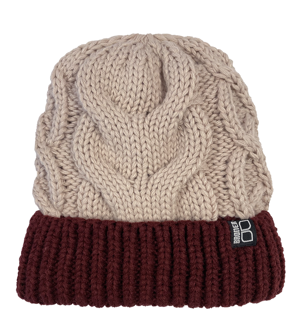 Day Dreamer Cable Knit Cuff Cap