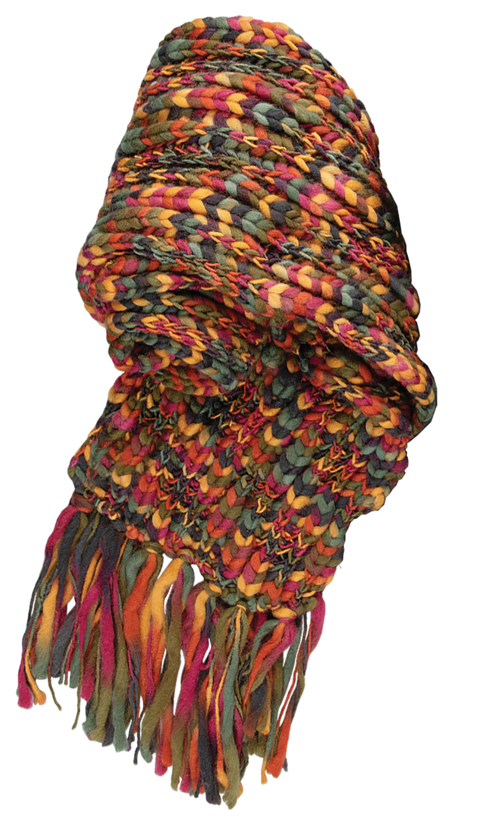 Sophia Chunky Knit Acrylic Scarf