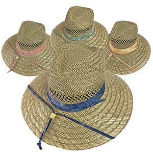 Kauai Lindu Straw Lifeguard Hat