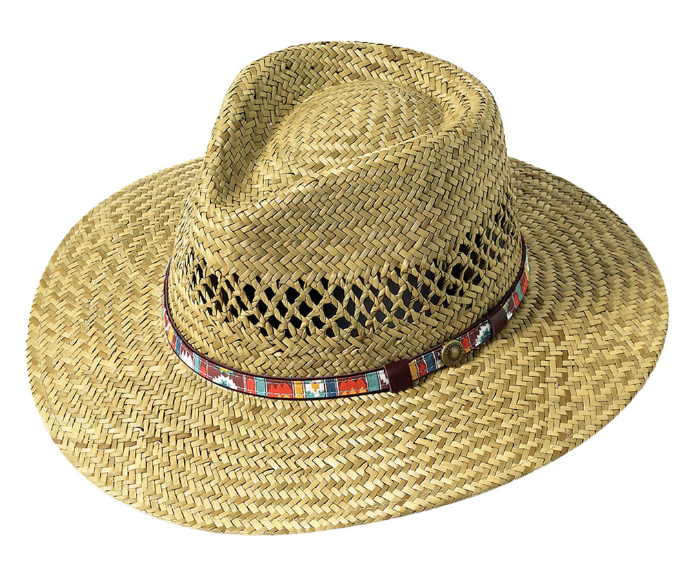 Tex Mex Lindu Safari with Aztec Band | Summer Straw Hats | Broner Glove ...