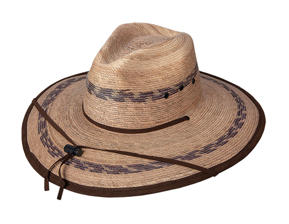 Guadalupe Palm Leaf Lifeguard Hat