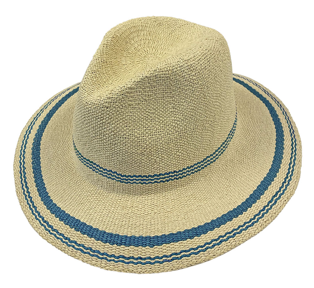 Coastline Woven Paper Fedora