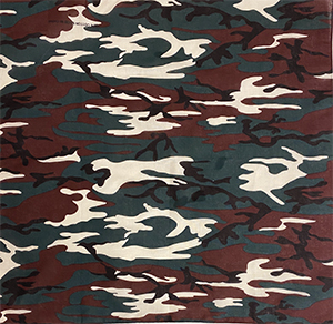 Woodland Camo Bandanna,